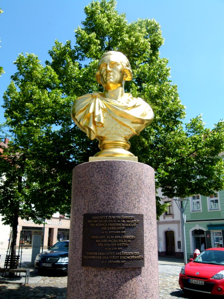 Friedrich August in Bischofswerda 1