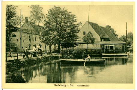 07394-Radeberg-1906-Hüttermühle-Brück & Sohn Kunstverlag