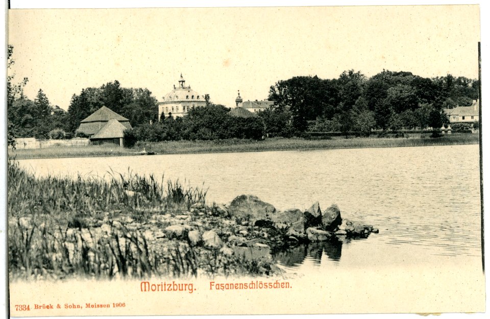 07334-Moritzburg-1906-Fasanenschlößchen-Brück & Sohn Kunstverlag