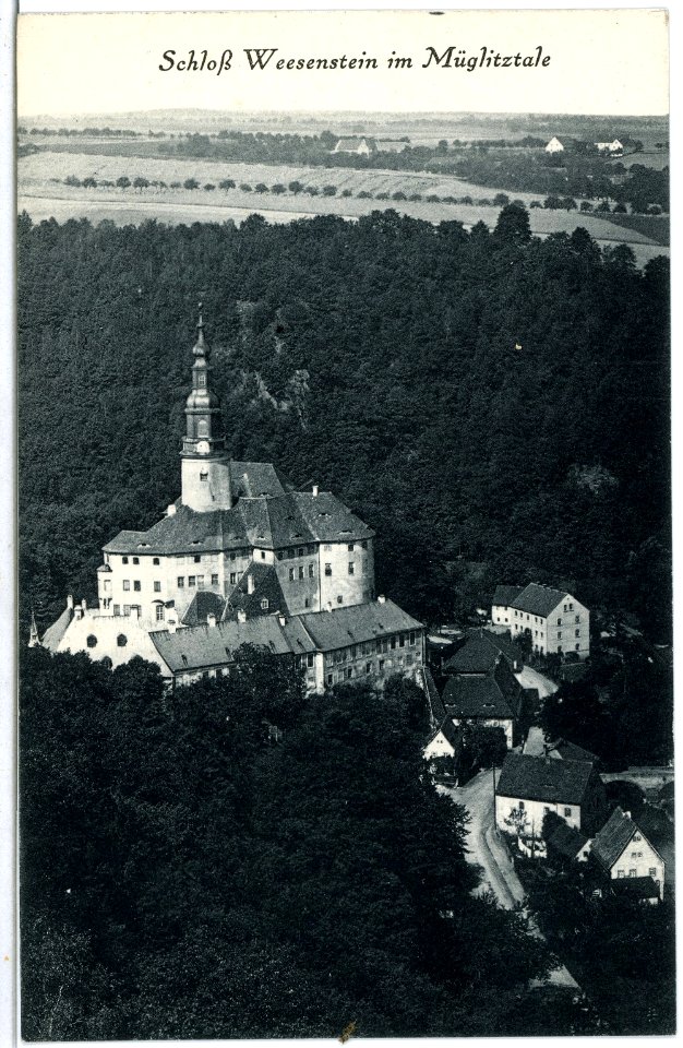 07384-Weesenstein-1906-Schloß-Brück & Sohn Kunstverlag
