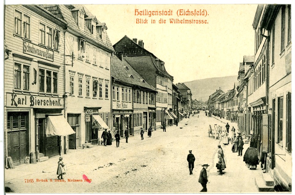 07165-Heiligenstadt-1906-Wilhelmstraße-Brück & Sohn Kunstverlag