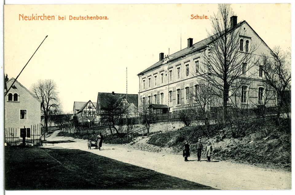 07193-Neukirchen-1906-Schule-Brück & Sohn Kunstverlag