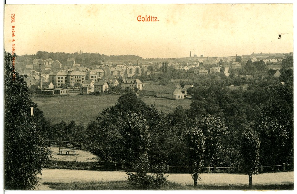 07281-Colditz-1906-Blick zur Stadt-Brück & Sohn Kunstverlag