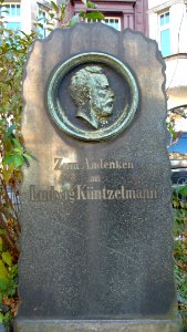 Gedenkstein Ludwig Küntzelmann in Dresden 2