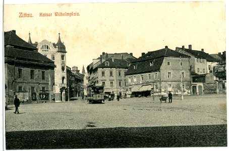07300-Zittau-1906-Kaiser Wilhelmplatz-Brück & Sohn Kunstverlag