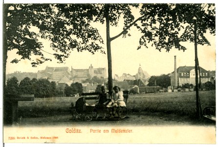 07288-Colditz-1906-Muldenufer-Brück & Sohn Kunstverlag