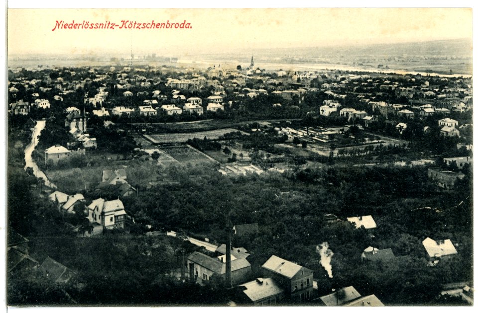 07471-Kötzschenbroda-1906-Ortsüberblick-Brück & Sohn Kunstverlag