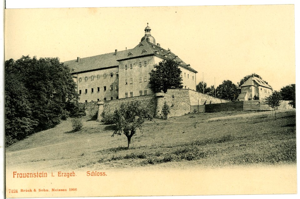 07424-Frauenstein-1906-Schloß-Brück & Sohn Kunstverlag