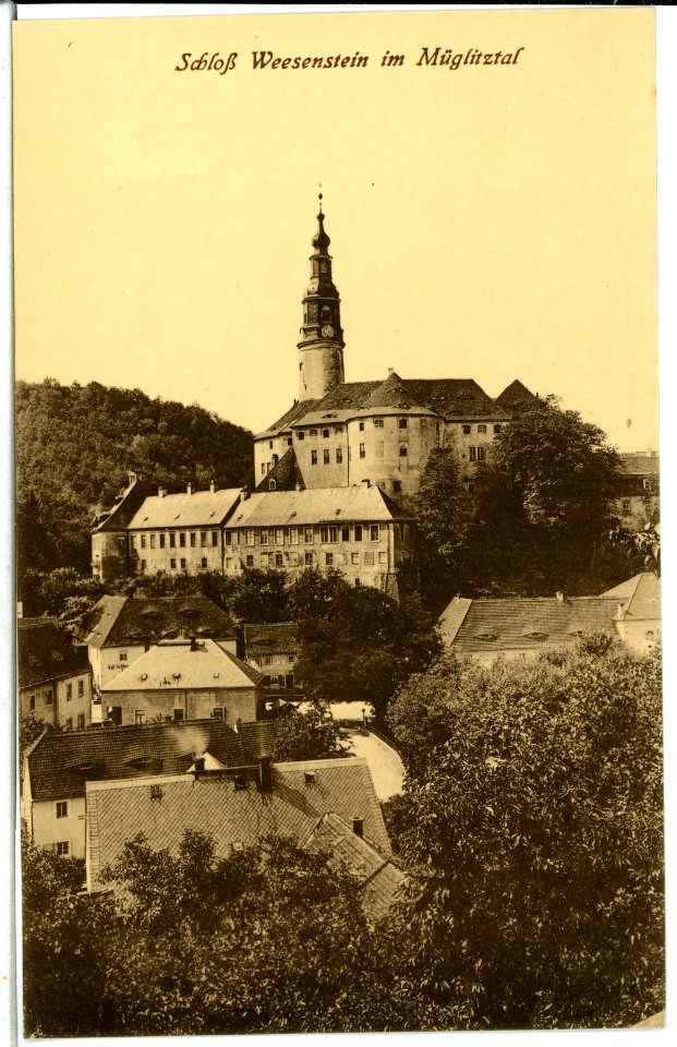 07348-Weesenstein-1906-Schloß-Brück & Sohn Kunstverlag