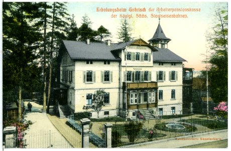 07213-Gohrisch-1906-Erholungsheim-Brück & Sohn Kunstverlag