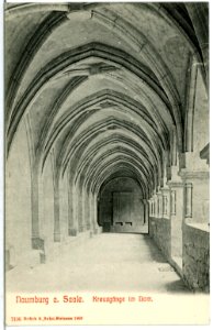 07196-Naumburg-1906-Kreuzgänge im Dom-Brück & Sohn Kunstverlag