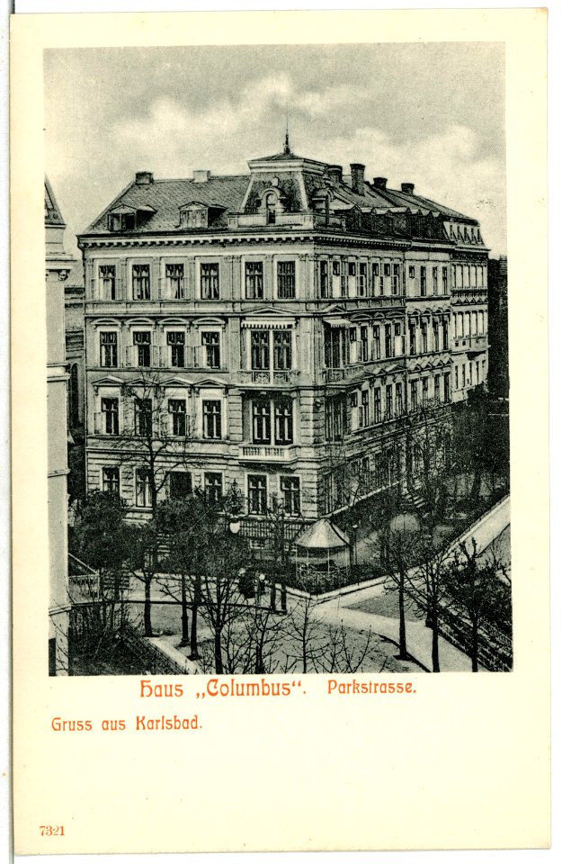 07321-Karlsbad-1906-Haus Columbus-Brück & Sohn Kunstverlag