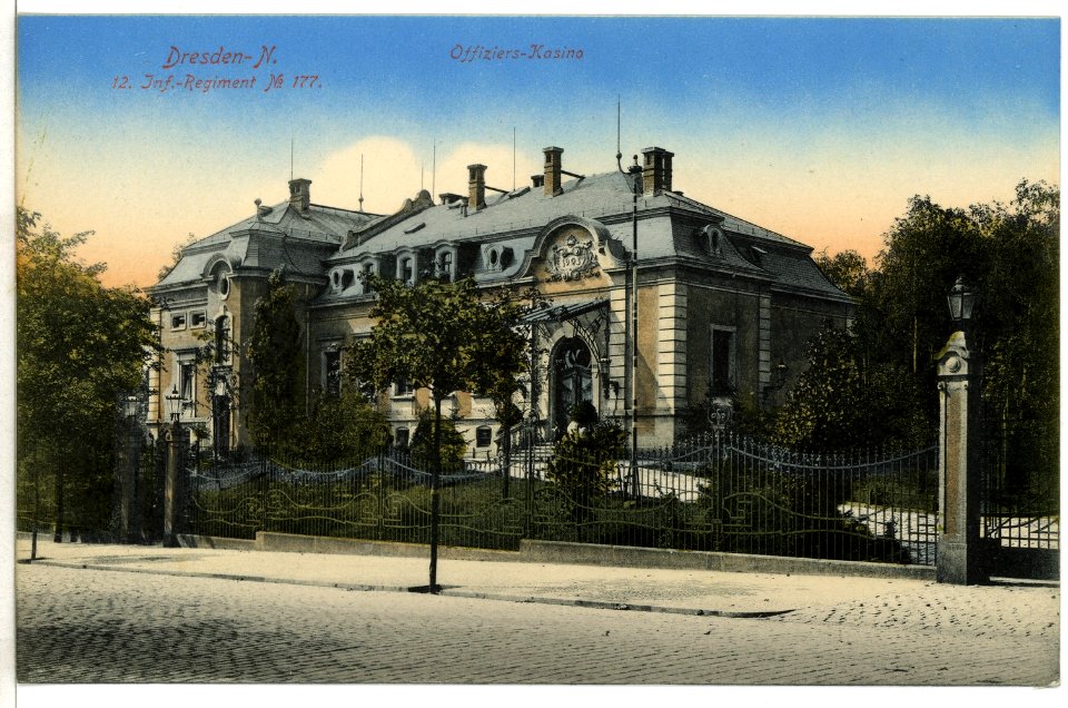 07882-Dresden-1906-Offiziers - Kasino-Brück & Sohn Kunstverlag
