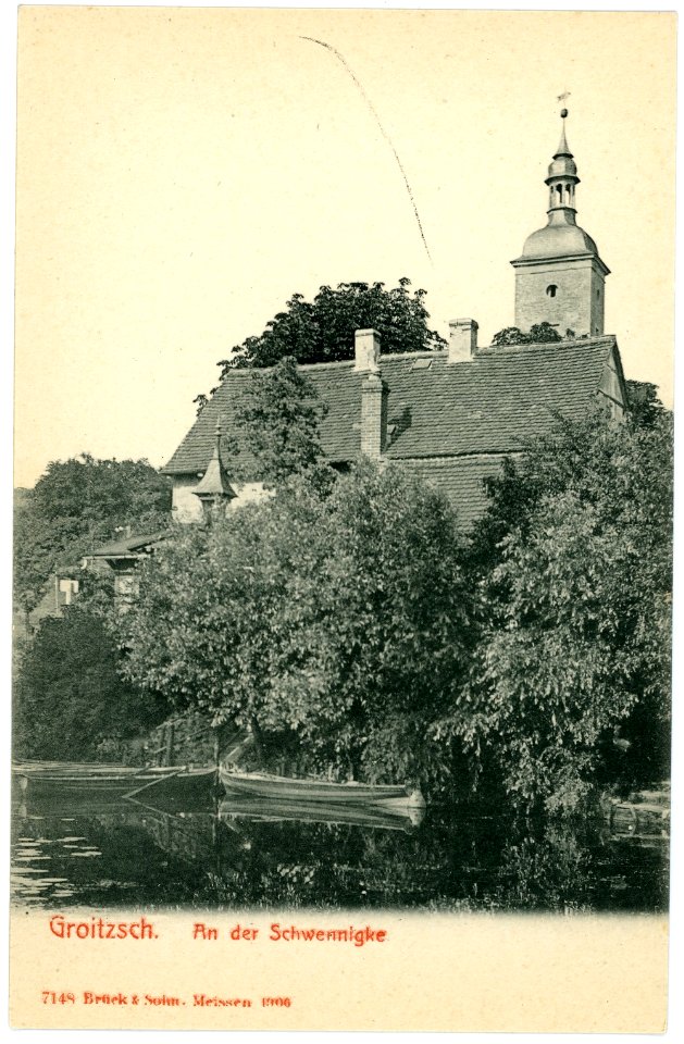 07148-Groitzsch-1906-An der Schwennigke-Brück & Sohn Kunstverlag