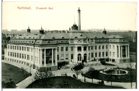 07521-Karlsbad-1906-Elisabeth-Bad-Brück & Sohn Kunstverlag