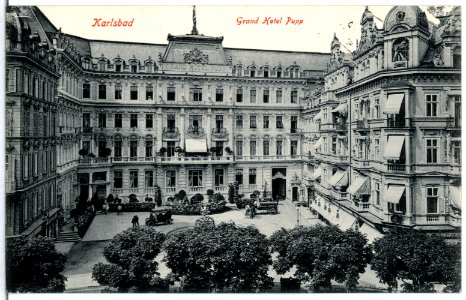 07594-Karlsbad-1906-Grand Hotel Pupp-Brück & Sohn Kunstverlag