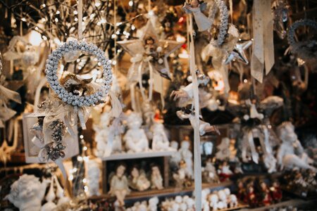 Decor ornaments blur