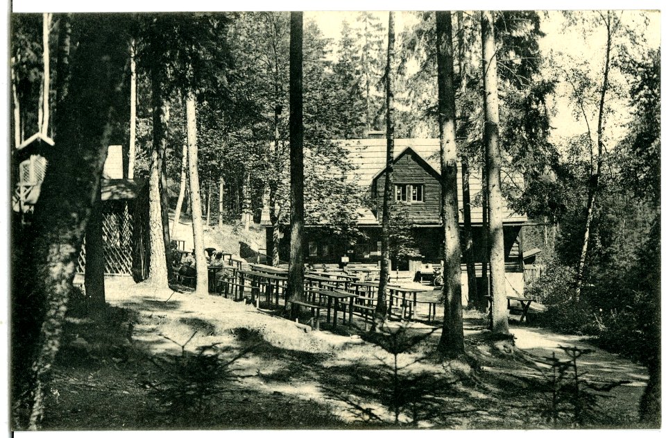 07417-Schwarzenberg-1906-Köhlerhütte am Fürstenbrunn-Brück & Sohn Kunstverlag
