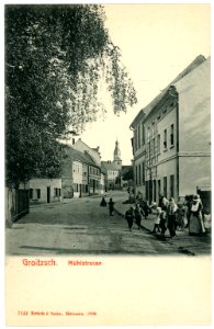 07144-Groitzsch-1906-Mühlstraße-Brück & Sohn Kunstverlag