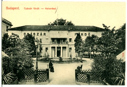 07698-Budapest-1906-Kaiserbad-Brück & Sohn Kunstverlag photo