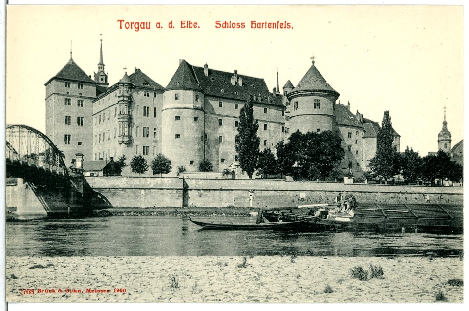 07768-Torgau-1906-Schloß Hartenfels-Brück & Sohn Kunstverlag