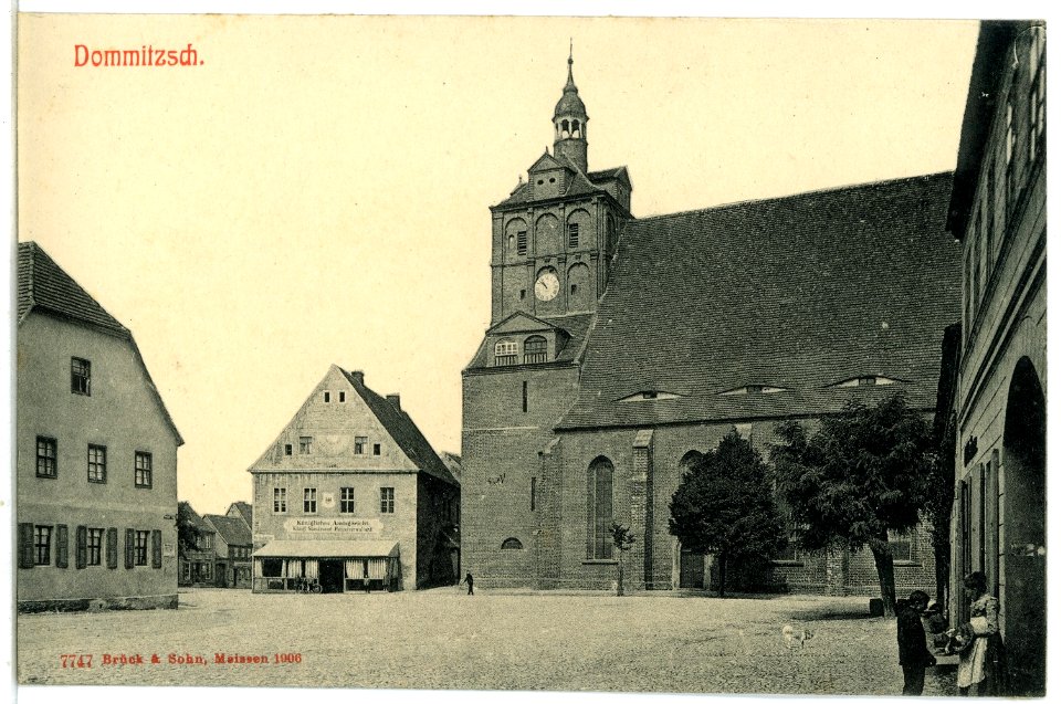 07747-Dommitzsch-1906-Kirche-Brück & Sohn Kunstverlag