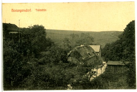 07513-Hintergersdorf-1906-Talmühle-Brück & Sohn Kunstverlag