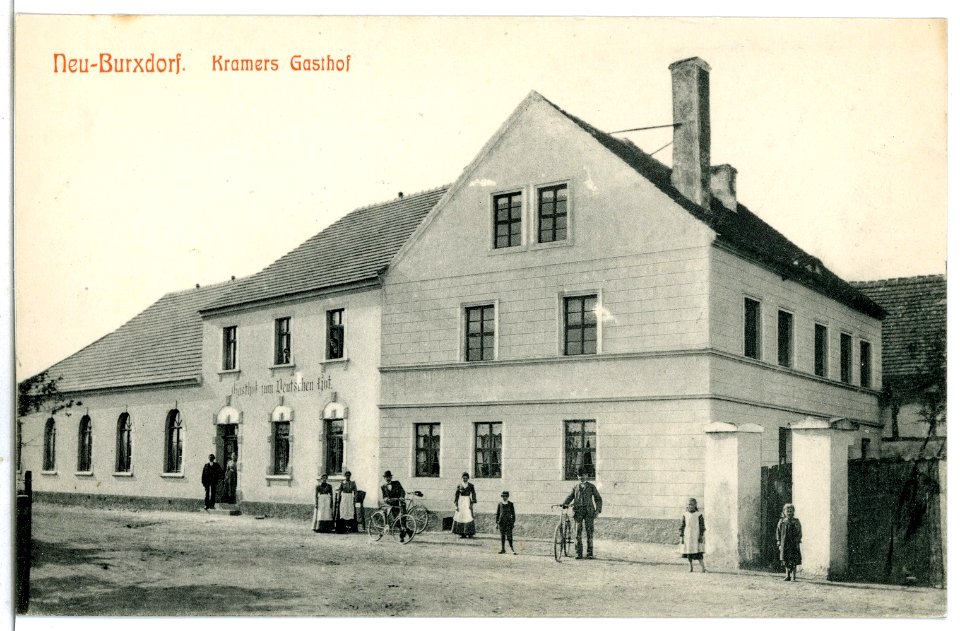 07369-Neu Burxdorf-1906-Kramers Gasthof-Brück & Sohn Kunstverlag