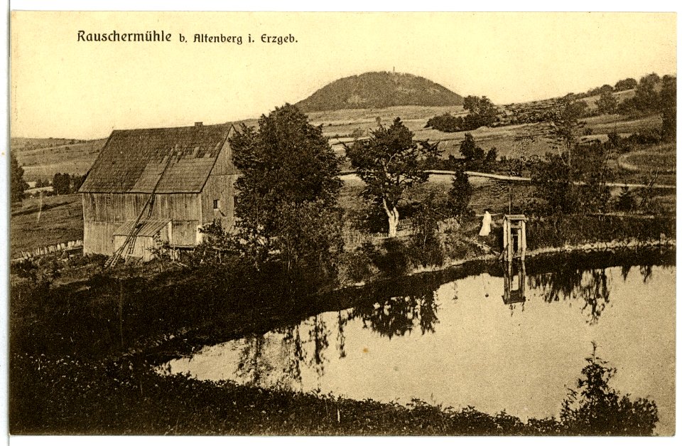 07506-Altenberg-1906-Rauschermühle-Brück & Sohn Kunstverlag