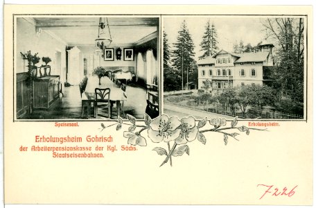 07226-Gohrisch-1906-Erholungsheim-Brück & Sohn Kunstverlag