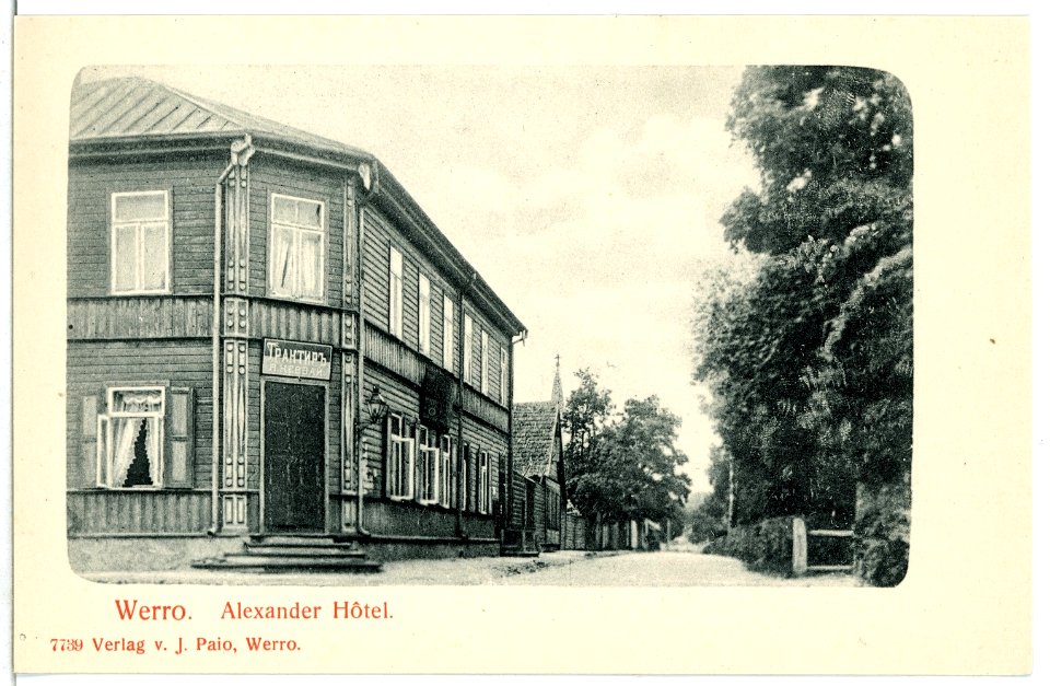 07739-Werro-1906-Alexander Hotel-Brück & Sohn Kunstverlag