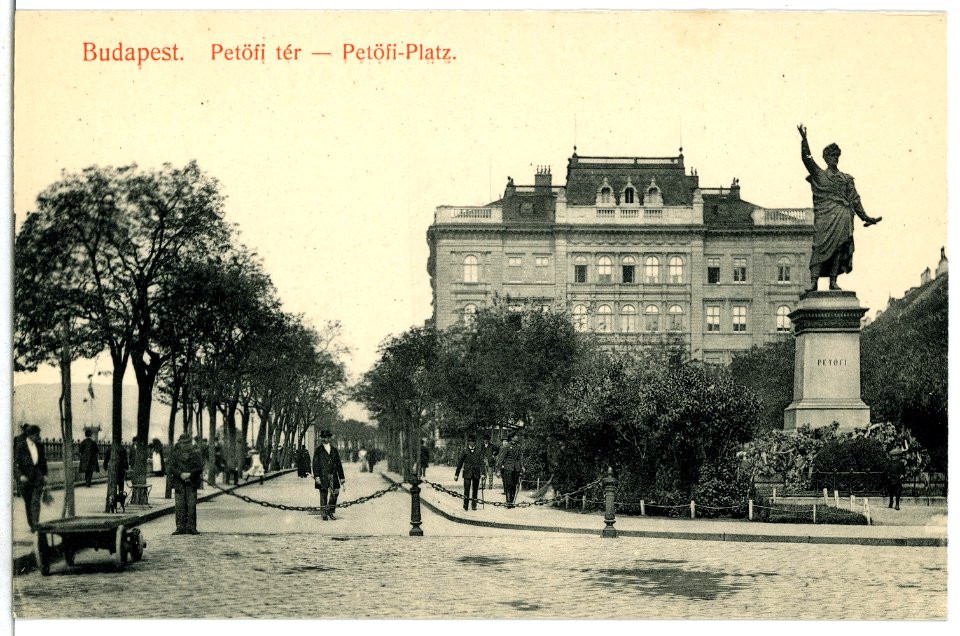 07224-Budapest-1906-Petöfiplatz-Brück & Sohn Kunstverlag
