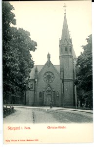 07861-Stargard-1906-Christus Kirche-Brück & Sohn Kunstverlag