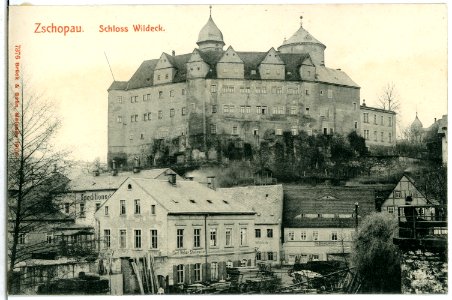 07376-Zschopau-1906-Schloß Wildeck-Brück & Sohn Kunstverlag