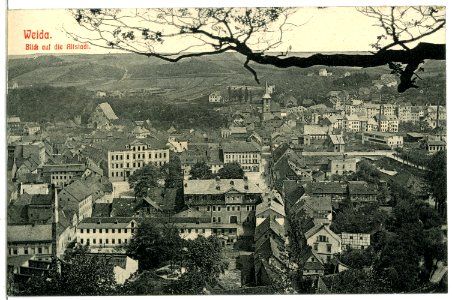 07399-Weida-1906-Altstadt-Brück & Sohn Kunstverlag