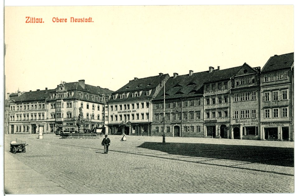 07302-Zittau-1906-Obere Neustadt-Brück & Sohn Kunstverlag