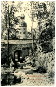 07433-Frauenstein-1906-Am Schloß-Brück & Sohn Kunstverlag