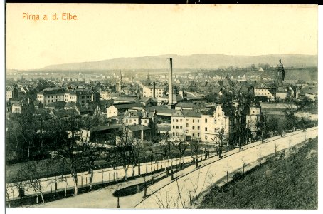 07875-Pirna-1906-Blick auf Pirna-Brück & Sohn Kunstverlag
