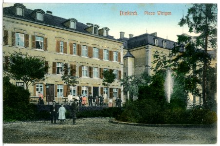 07651-Diekirch-1906-Place Wirtgen-Brück & Sohn Kunstverlag