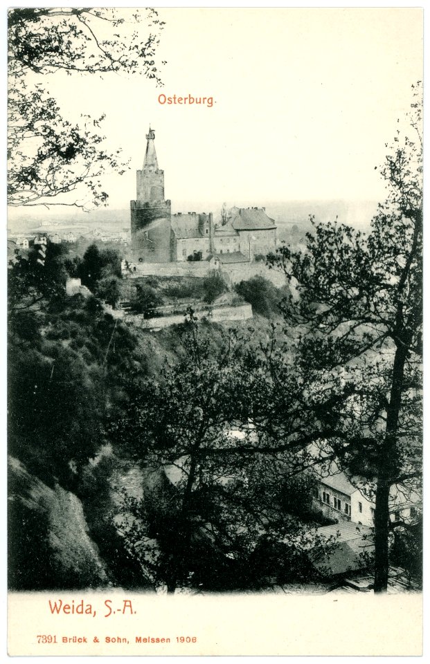 07391-Weida-1906-Osterburg-Brück & Sohn Kunstverlag