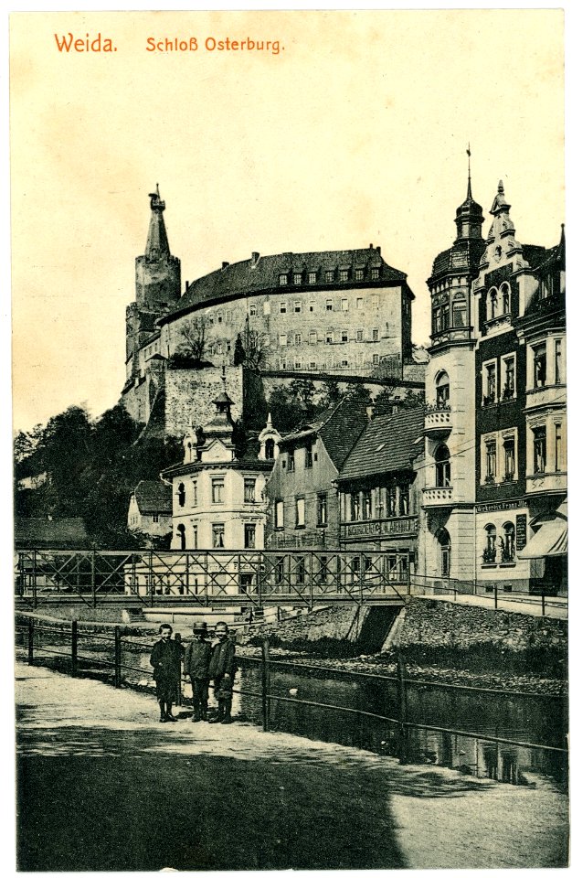 07390-Weida-1906-Schloß Osterburg-Brück & Sohn Kunstverlag