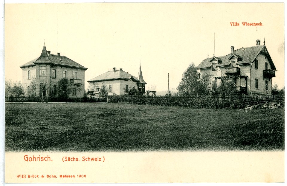08043-Gohrisch-1906-Villa Wieseneck-Brück & Sohn Kunstverlag