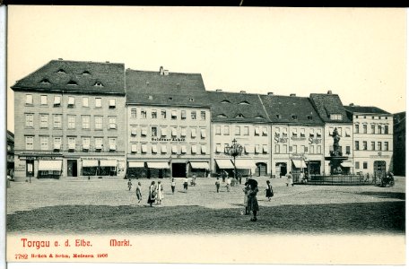 07782-Torgau-1906-Markt-Brück & Sohn Kunstverlag
