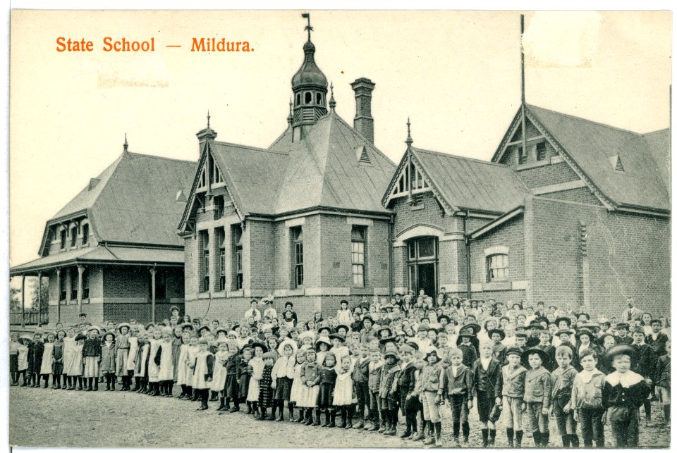 08009-Mildura-1906-State School Mildura-Brück & Sohn Kunstverlag