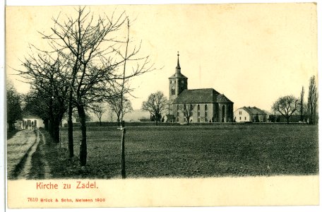 07610-Zadel-1906-Kirche-Brück & Sohn Kunstverlag