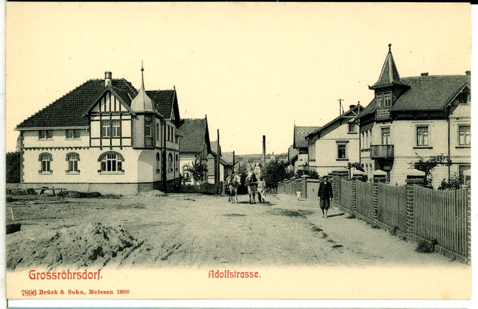 07896-Großröhrsdorf-1906-Adolfstraße-Brück & Sohn Kunstverlag