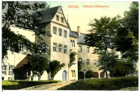 06523-Leisnig-1905-Schloßhof Mildenstein-Brück & Sohn Kunstverlag