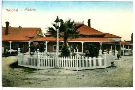 08010-Mildura-1906-Hospital Mildura-Brück & Sohn Kunstverlag