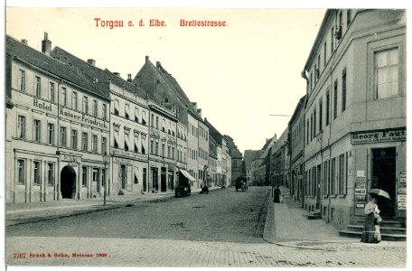 07767-Torgau-1906-Breitestraße-Brück & Sohn Kunstverlag