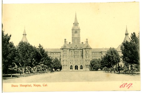06817-Napa-1905-State Hospital-Brück & Sohn Kunstverlag